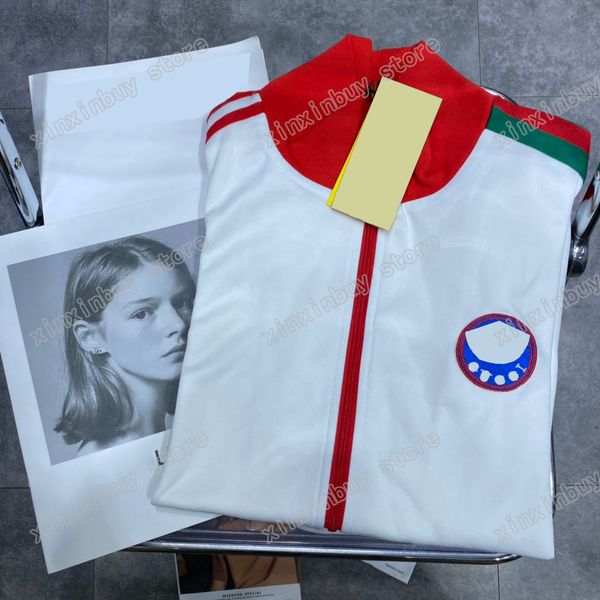 xinxinbuy designers jackets men women flower pineapple embroidery patch cotton fabric lapel neck streetwear white red s-xl, Black;brown
xinxinbuy designers jackets men women flower pineapple embroidery patch cotton fabric lapel neck streetwear white red s-xl, Black;brown