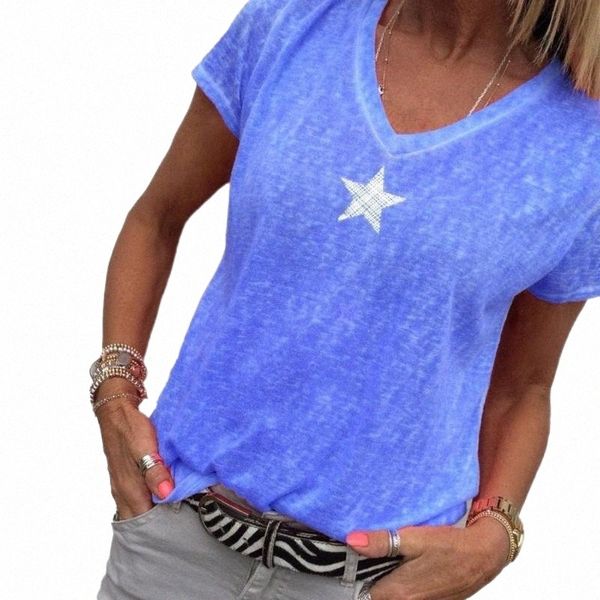 fashion women t shirt five-pointed star tshirt short sleeve y2k casual summer shirts v-neck female tee women's t-shirt k9ib#, White
fashion women t shirt five-pointed star tshirt short sleeve y2k casual summer shirts v-neck female tee women's t-shirt k9ib#, White