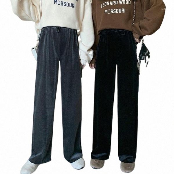 autumn/winter korean version gold velvet high waist drape plus velvet thick trousers straight mopping pants women1 k4j9#, Black;white
autumn/winter korean version gold velvet high waist drape plus velvet thick trousers straight mopping pants women1 k4j9#, Black;white