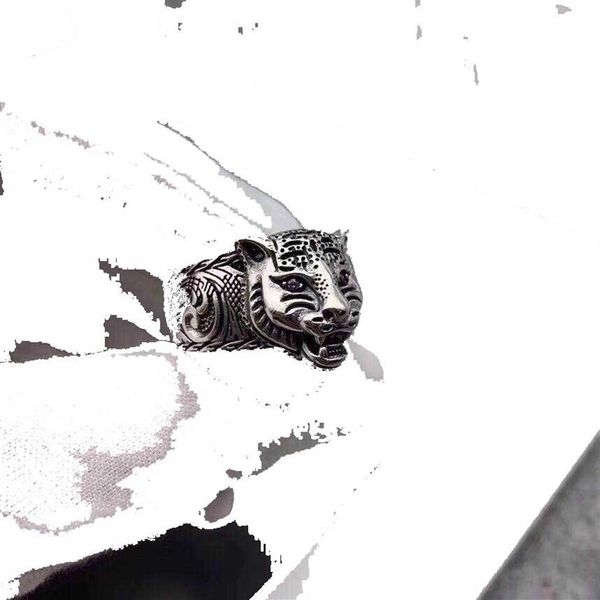 925 sterling silver fashion amethyst sword tooth tiger head thai silver ring men's domineering personality retro ring feline 224r
925 sterling silver fashion amethyst sword tooth tiger head thai silver ring men's domineering personality retro ring feline 224r