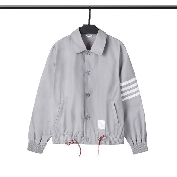 men's plus size outerwear & coats jacket fall new long sleeve lapel jacket single breasted workwear four bar striped short coat, Black;brown
men's plus size outerwear & coats jacket fall new long sleeve lapel jacket single breasted workwear four bar striped short coat, Black;brown