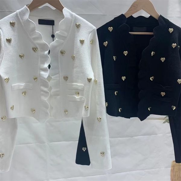 women's jackets coat with love button fragrance wind cardigan women autumn new jumper coat, Black;brown
women's jackets coat with love button fragrance wind cardigan women autumn new jumper coat, Black;brown