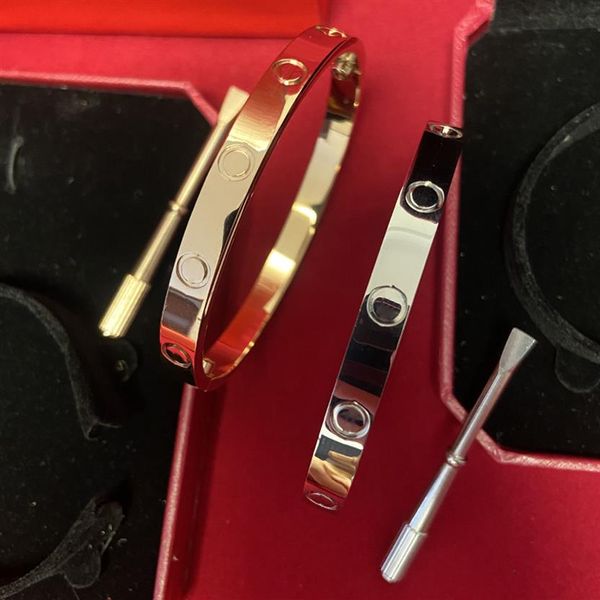 316l titanium steel classic bangles bracelets for lover with box fashion wristband wedding gift rose gold bracelet 15-21cm278p, Black
316l titanium steel classic bangles bracelets for lover with box fashion wristband wedding gift rose gold bracelet 15-21cm278p, Black