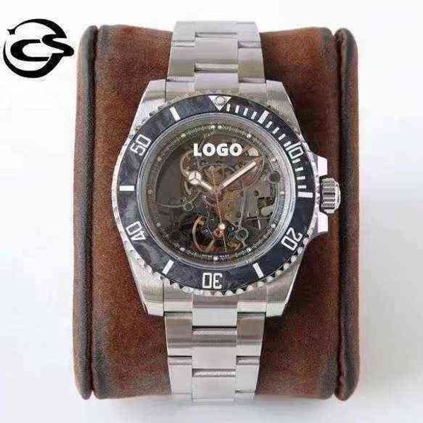 rolesx uxury watch date gmt diver waterproof mechanical skeleton watch eta3130 movement hollow out carbon brazing 904l steel submarine rolle, Slivery;brown
rolesx uxury watch date gmt diver waterproof mechanical skeleton watch eta3130 movement hollow out carbon brazing 904l steel submarine rolle, Slivery;brown