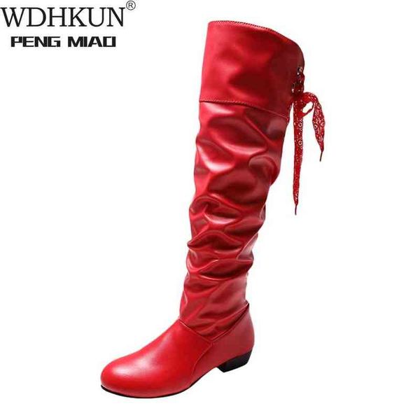 boot fashion women spring bota female stretch pu leather shoe woman black red white roma knee 220805
boot fashion women spring bota female stretch pu leather shoe woman black red white roma knee 220805