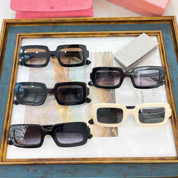 sunglasses miao family women's feng wang red star same plate small square sunglasses omu09pxs mll9, White;black
sunglasses miao family women's feng wang red star same plate small square sunglasses omu09pxs mll9, White;black