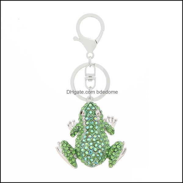 keychains crystal frog key chain for bag phone diamond metal 211722 drop delivery 2021 fashion accessories bdedome dh7c0, Silver
keychains crystal frog key chain for bag phone diamond metal 211722 drop delivery 2021 fashion accessories bdedome dh7c0, Silver