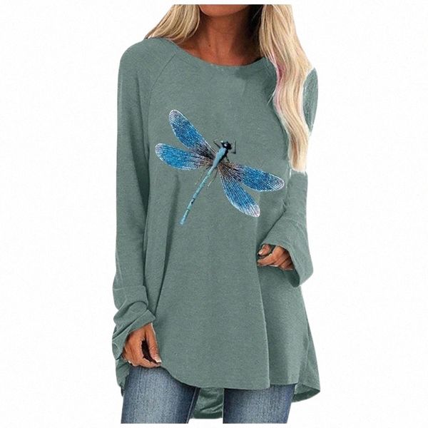 women's t-shirt ostrich vintage t shrits women autumn oversize dragonfly print long sleeve o-neck loose casual clothes m5cy#, White
women's t-shirt ostrich vintage t shrits women autumn oversize dragonfly print long sleeve o-neck loose casual clothes m5cy#, White