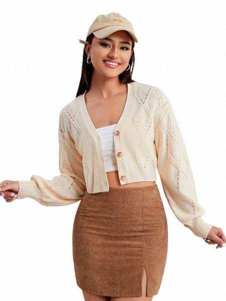 pointelle knit drop shoulder cardigan p0xz#, White;black
pointelle knit drop shoulder cardigan p0xz#, White;black