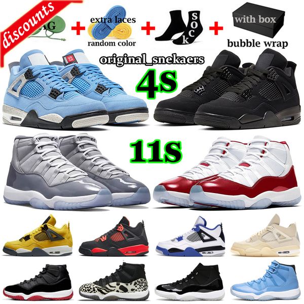 with box jumpman 4 men basketball shoes 11 mens womens sneakers 4s black cat university blue infrared cactus jack cool grey 11s bred outdoor
with box jumpman 4 men basketball shoes 11 mens womens sneakers 4s black cat university blue infrared cactus jack cool grey 11s bred outdoor
