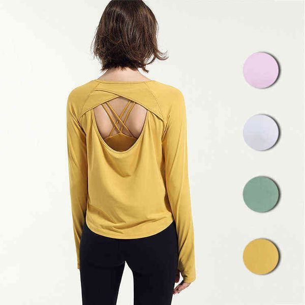 same women's yoga clothes fitness sports running outdoor leisure long sleeve back top
same women's yoga clothes fitness sports running outdoor leisure long sleeve back top