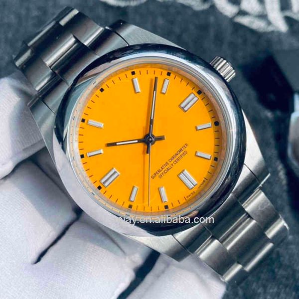 rolesx uxury watch date gmt luxury men watches oyster perpetua automatic mechanical sapphire black yellow stainless steel simple mens watch, Slivery;brown
rolesx uxury watch date gmt luxury men watches oyster perpetua automatic mechanical sapphire black yellow stainless steel simple mens watch, Slivery;brown