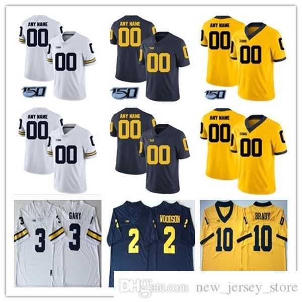 custom ncaa 150th michigan wolverines 2019th college football wear any name number jersey white navy blue yellow charbonnet brady patterson, Black
custom ncaa 150th michigan wolverines 2019th college football wear any name number jersey white navy blue yellow charbonnet brady patterson, Black
