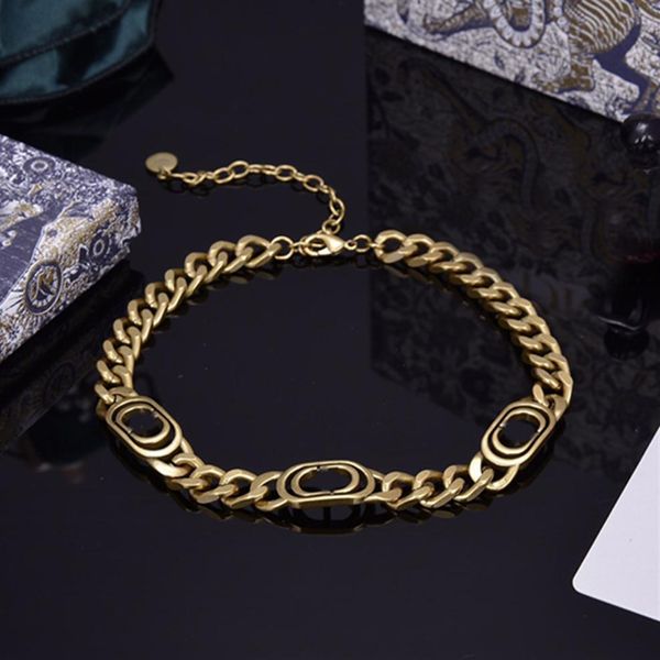 women designer necklace jewelry fashion ladies chains necklaces gold link chain letter pendant neckwear for mens party wedding lux321z, Black
women designer necklace jewelry fashion ladies chains necklaces gold link chain letter pendant neckwear for mens party wedding lux321z, Black