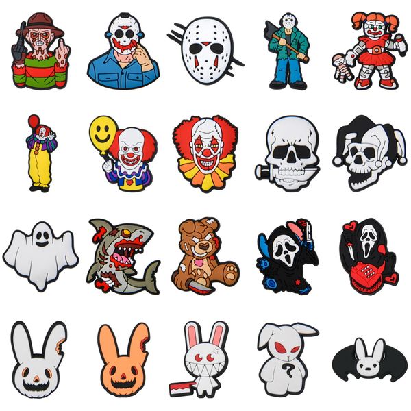 halloween scary movies charmsss 2022 hocus pocus halloween honor shoe decoration wholesale pvc clog charm custom designer charms fit bracele, White;pink
halloween scary movies charmsss 2022 hocus pocus halloween honor shoe decoration wholesale pvc clog charm custom designer charms fit bracele, White;pink