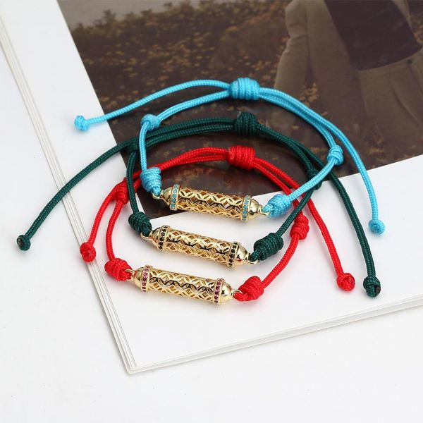 enamel pattern copper charm bracelet strand for women fashion boho jewelry adjustable rope chain zircon 1 piece, Black
enamel pattern copper charm bracelet strand for women fashion boho jewelry adjustable rope chain zircon 1 piece, Black