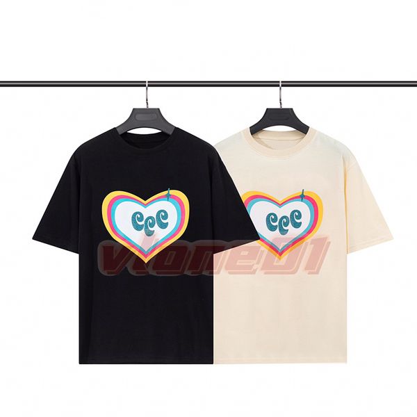 mens fashion summer new t shirts womens short sleeve tees couples color heart print asian size s-xl, White;black
mens fashion summer new t shirts womens short sleeve tees couples color heart print asian size s-xl, White;black