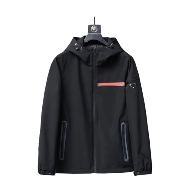 designer mens jacket letter printing trend hooded collar jackets men coats sports windproof, Black;brown
designer mens jacket letter printing trend hooded collar jackets men coats sports windproof, Black;brown