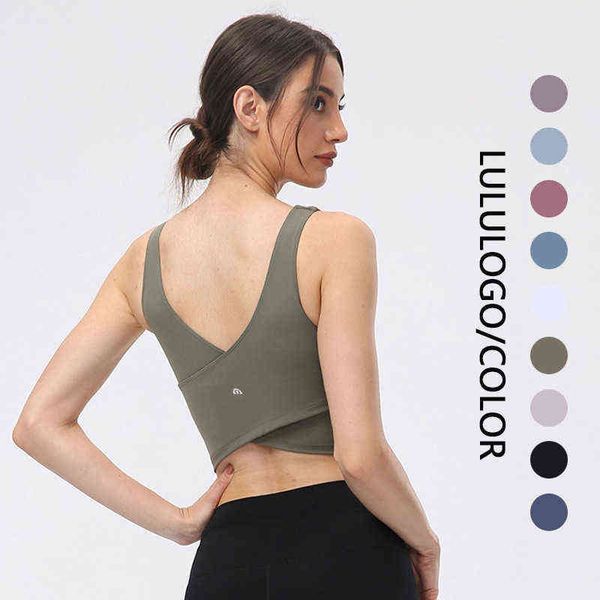 yoga clothes fitness sports back elastic training quick drying bra vest woman