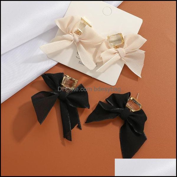 dangle chandelier aensoa korean black white lace bowknot drop earrings for women elegant transparent crystal fabric bow je bdesybag dhoby, Silver
dangle chandelier aensoa korean black white lace bowknot drop earrings for women elegant transparent crystal fabric bow je bdesybag dhoby, Silver