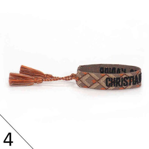 brand luxury braided bracelet adjustable woven friendship bangle for womens mens designer letter embroidery rope bracelets jewelry gift code, Golden;silver
brand luxury braided bracelet adjustable woven friendship bangle for womens mens designer letter embroidery rope bracelets jewelry gift code, Golden;silver