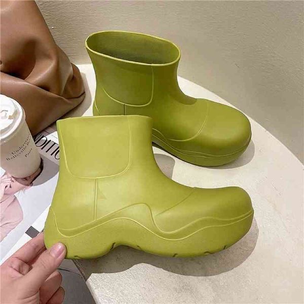 boot pulomies women shoes martin rain boots ladies non slip short tube fashion outdoor wear eva warm waterproof ankle 1203, Black
boot pulomies women shoes martin rain boots ladies non slip short tube fashion outdoor wear eva warm waterproof ankle 1203, Black
