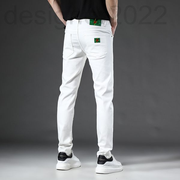 men's jeans designer european high-end men's spring black and white jeans fashion trend versatile slim fit small leg straight pant, Blue
men's jeans designer european high-end men's spring black and white jeans fashion trend versatile slim fit small leg straight pant, Blue