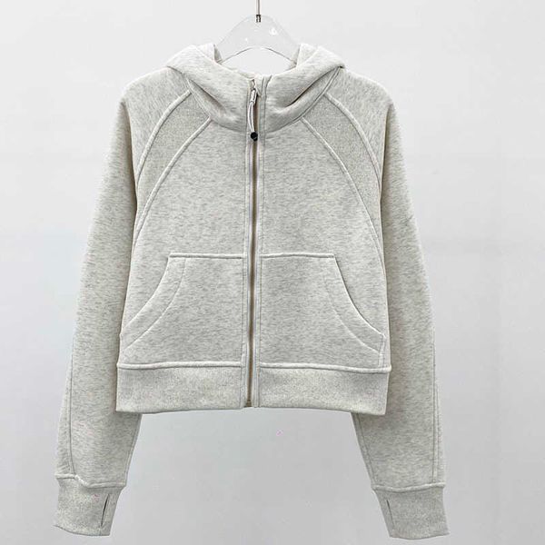 nwt lu-09 women brushed full zip hoodie jacket sportswear yoga outfits hooded workout track running coat with pockets outdoor fleeces thumb, White;red
nwt lu-09 women brushed full zip hoodie jacket sportswear yoga outfits hooded workout track running coat with pockets outdoor fleeces thumb, White;red