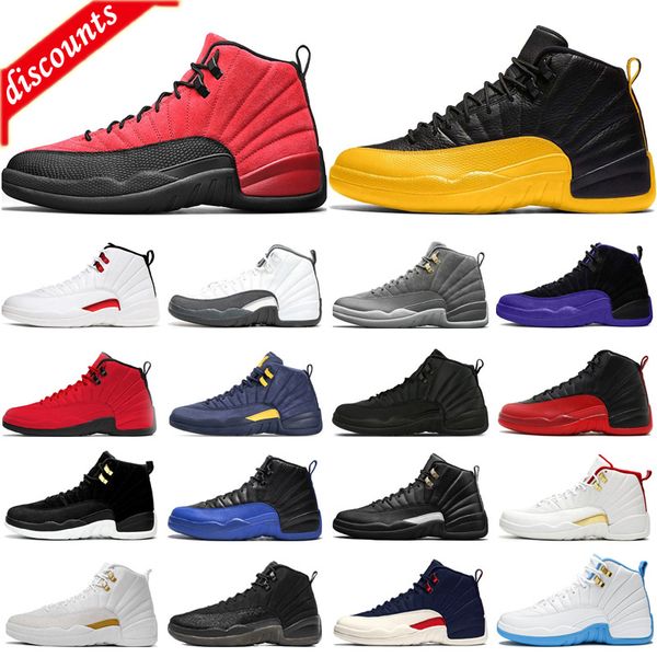 12s men basketball shoes jumpman 12 university gold blue dark concord indigo twist reverse flu game royal playoffs mens trainers sports, Black
12s men basketball shoes jumpman 12 university gold blue dark concord indigo twist reverse flu game royal playoffs mens trainers sports, Black
