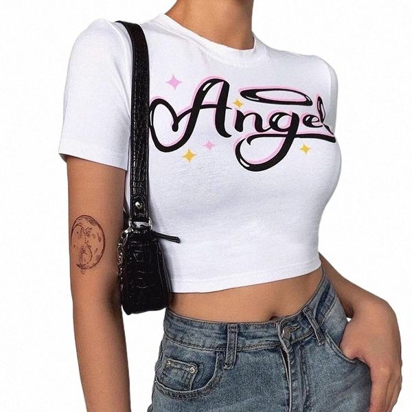 round neck short sleeve angel print blue crop 2021 summer women basic casual fashion t shirt streetwear women's t-shirt j177#, White
round neck short sleeve angel print blue crop 2021 summer women basic casual fashion t shirt streetwear women's t-shirt j177#, White