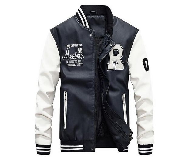 collage baseball jackets men letter embroidery faux leather pilot jacket male motorcycle luxury fleece bomber mens coats m-4xl, Black;brown
collage baseball jackets men letter embroidery faux leather pilot jacket male motorcycle luxury fleece bomber mens coats m-4xl, Black;brown
