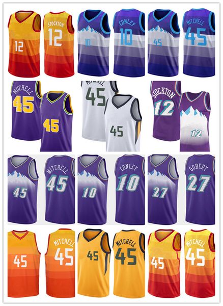 2021 new donovan 45 mitchell basketball jersey rudy 27 gobert mens john 12 stockton mesh retro karl 32 malone youth kids 0 conley wine red, Black;red
2021 new donovan 45 mitchell basketball jersey rudy 27 gobert mens john 12 stockton mesh retro karl 32 malone youth kids 0 conley wine red, Black;red