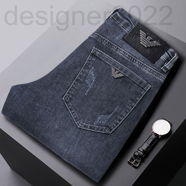 men's jeans designer korean version of high-quality spring and autumn jeans men's soft comfortable elastic slim fit small leg stra, Blue
men's jeans designer korean version of high-quality spring and autumn jeans men's soft comfortable elastic slim fit small leg stra, Blue