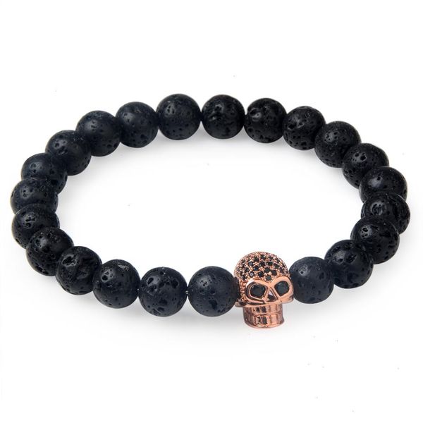 skull black lava strand bracelets cubic zirconia 8mm natural stone fashion and cool classic elastic rope for women men
skull black lava strand bracelets cubic zirconia 8mm natural stone fashion and cool classic elastic rope for women men