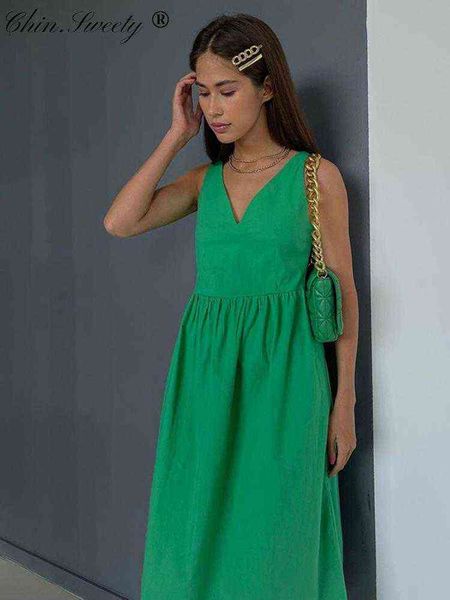 elegant green v-neck women's dress 2022 casual loose sleeveless office lady midi dresses summer classic ruched female vestidos t220819, Black;gray
elegant green v-neck women's dress 2022 casual loose sleeveless office lady midi dresses summer classic ruched female vestidos t220819, Black;gray