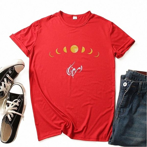 ramadan festival womens moon phase print t-shirt novelty short sleeve aesthetic graphic tee streetwear mujer camisetas a40 women's s74, White
ramadan festival womens moon phase print t-shirt novelty short sleeve aesthetic graphic tee streetwear mujer camisetas a40 women's s74, White