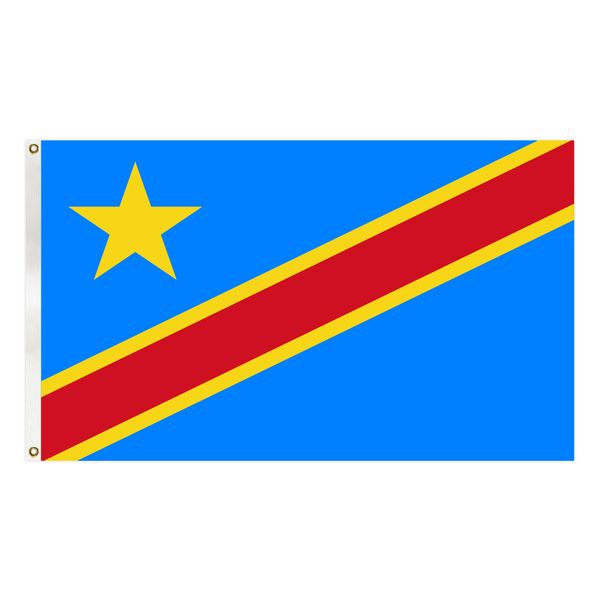 congo flag country national banner 90x150 cm polyester hanging banner for indoor outdoor decoration
congo flag country national banner 90x150 cm polyester hanging banner for indoor outdoor decoration