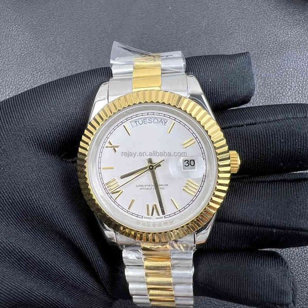 rolesx uxury watch date gmt 3a quality luxury white dial day automatic mechanical movement 40mm gold montres-homm women's sport watch, Slivery;brown
rolesx uxury watch date gmt 3a quality luxury white dial day automatic mechanical movement 40mm gold montres-homm women's sport watch, Slivery;brown