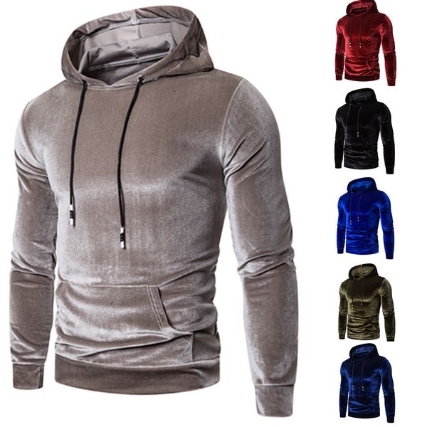 men's autumn and winter hoodies new european and american plush fleece hooded sweater 2022, Black
men's autumn and winter hoodies new european and american plush fleece hooded sweater 2022, Black
