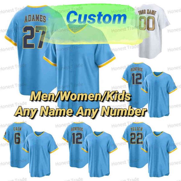 custom christian yelich jerseys devin william corbin burnes willy adames rowdy tellez keston hiura lorenzo luis urias cain mccutchen mens wo, Black
custom christian yelich jerseys devin william corbin burnes willy adames rowdy tellez keston hiura lorenzo luis urias cain mccutchen mens wo, Black