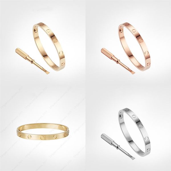 love screw bracelet 5 0 designer classic mens gold bracelet 2020 luxury jewelry women titanium steel gold-plated never fade not al190e, Black
love screw bracelet 5 0 designer classic mens gold bracelet 2020 luxury jewelry women titanium steel gold-plated never fade not al190e, Black