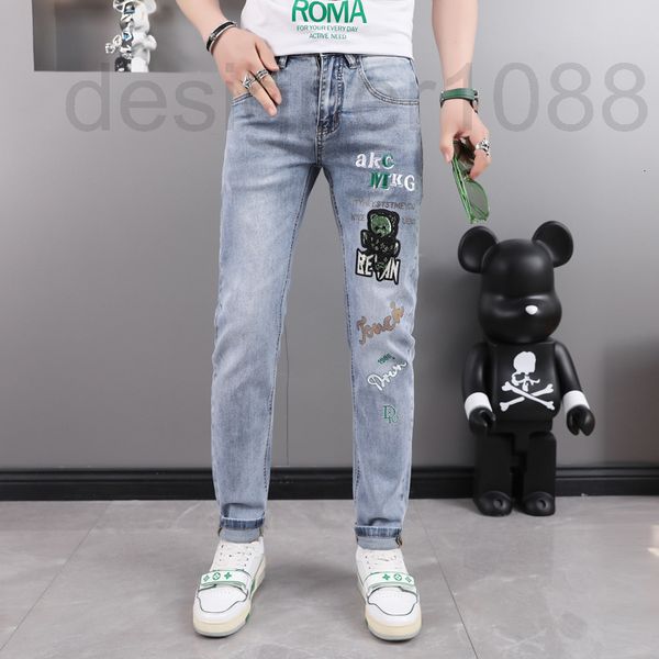 men's jeans designer embroidered men's jeans 2022 spring and summer new high-end soft elastic slim fit young pants fr4f, Blue
men's jeans designer embroidered men's jeans 2022 spring and summer new high-end soft elastic slim fit young pants fr4f, Blue