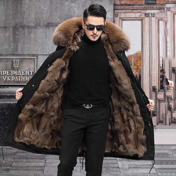 2022 winter long fox fur jacket mens warm coats real fur jackets parkas hoodies thick snow outdoor overcoat casual plus size 5xl, Black
2022 winter long fox fur jacket mens warm coats real fur jackets parkas hoodies thick snow outdoor overcoat casual plus size 5xl, Black
