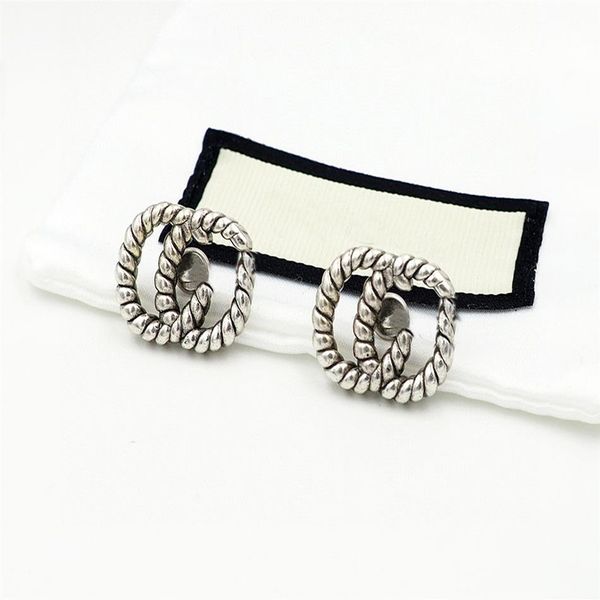 fashion letters earrings aretes for women party wedding lovers gift jewelry engagement with box297t, Golden;silver
fashion letters earrings aretes for women party wedding lovers gift jewelry engagement with box297t, Golden;silver