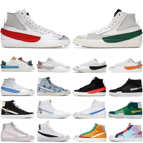 men women casual shoes blazer mid 77 vintage low sneakers white black lucid green university blue running shoes habanero red cool grey pink
men women casual shoes blazer mid 77 vintage low sneakers white black lucid green university blue running shoes habanero red cool grey pink