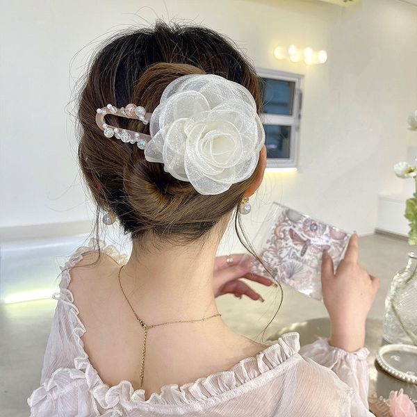 color pearl duck bill clamp clip candy bead hairclaw girl exaggerated flower ponytail hairpin fashion women hair accessories, Golden;silver
color pearl duck bill clamp clip candy bead hairclaw girl exaggerated flower ponytail hairpin fashion women hair accessories, Golden;silver