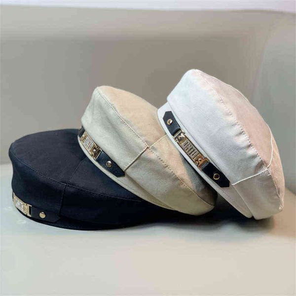 hbp berets new xiaoxiangbei painter thunder cap female alloy rhinestone ins net red spring and autumn small head circumference stiff 220820, Blue;gray
hbp berets new xiaoxiangbei painter thunder cap female alloy rhinestone ins net red spring and autumn small head circumference stiff 220820, Blue;gray