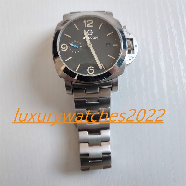 jv factory mens watch 44mm 00329 automatic movement mechanical 904l stainless steel bracelet sapphire crystal glass luminous men's wris, Slivery;brown
jv factory mens watch 44mm 00329 automatic movement mechanical 904l stainless steel bracelet sapphire crystal glass luminous men's wris, Slivery;brown
