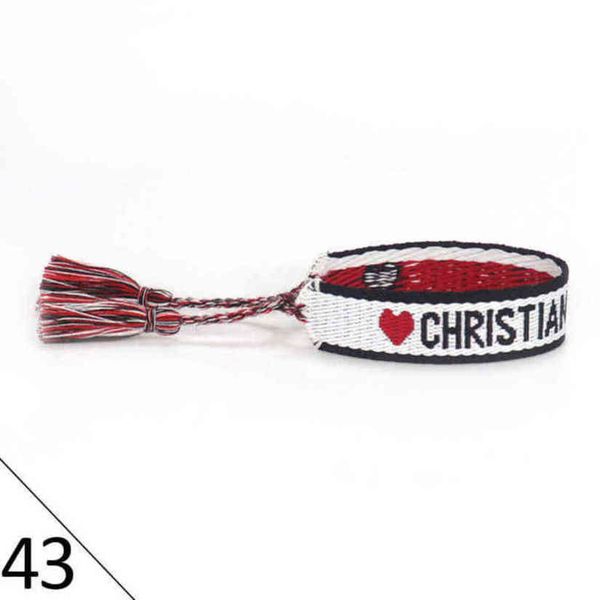 brand fashion bracelets woven friendship for womens handmade braided luxury bracelet designers with tassel print embroidery mens jewelry ban, Golden;silver
brand fashion bracelets woven friendship for womens handmade braided luxury bracelet designers with tassel print embroidery mens jewelry ban, Golden;silver