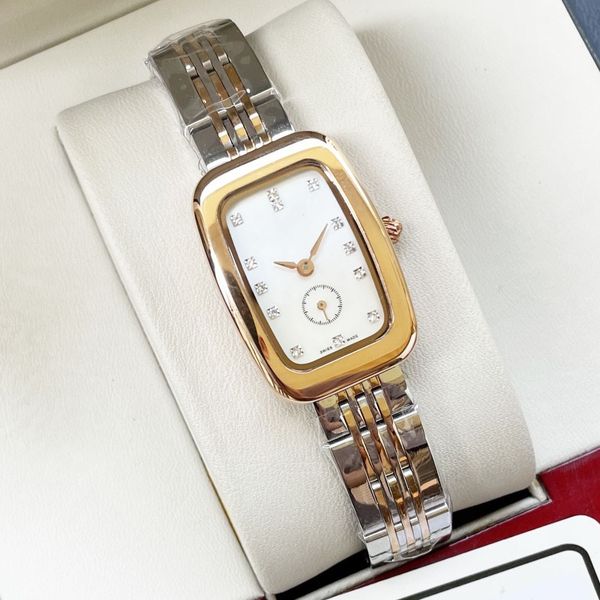 fashion women's watch 26 mm quartz movement 316l stainless steel case belt luxury watches designer luxurious montre luxe square woman o, Slivery;golden
fashion women's watch 26 mm quartz movement 316l stainless steel case belt luxury watches designer luxurious montre luxe square woman o, Slivery;golden